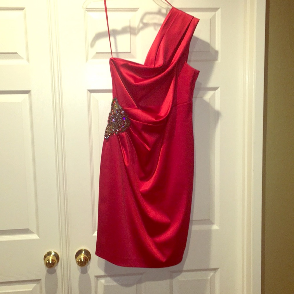Eliza J Sexy Red dress